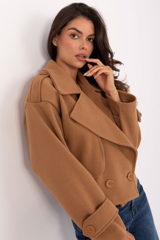 Světle hnědá bunda