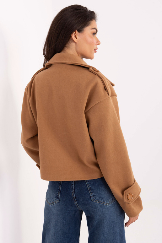 Světle hnědá bunda