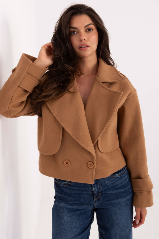 Světle hnědá bunda