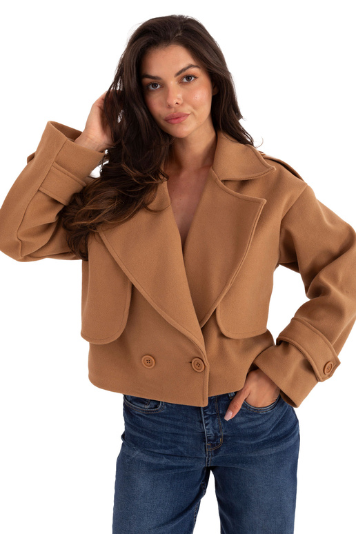 Světle hnědá bunda