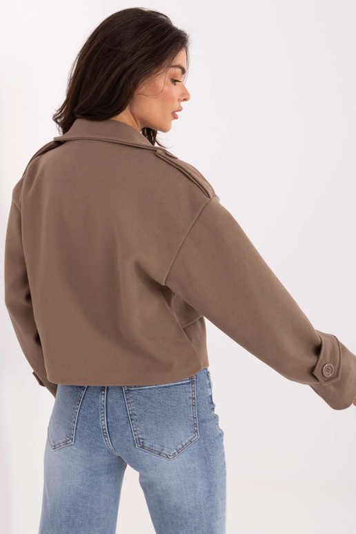 Bunda tmavě béžová