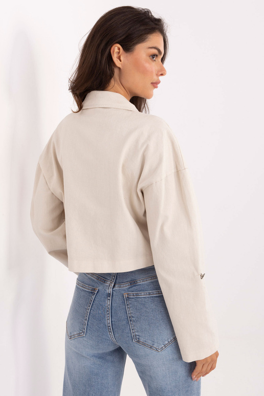 Bunda světlé béžové