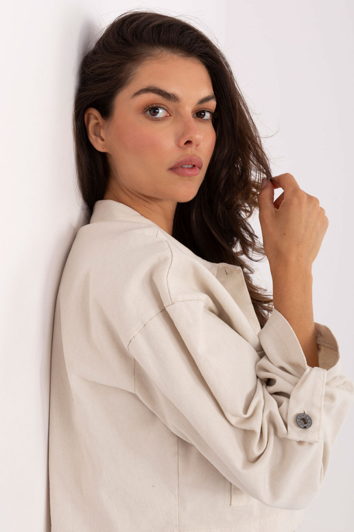 Bunda světlé béžové