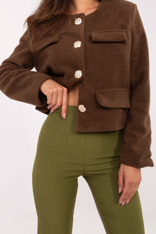 Kalhoty v olejové barvě