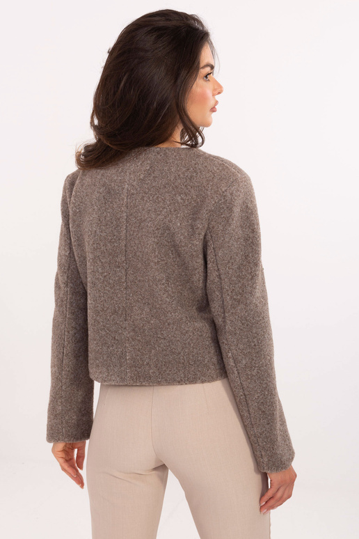 Tmavě béžové sako