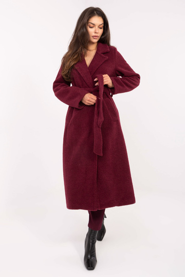 Kabát burgundské 2