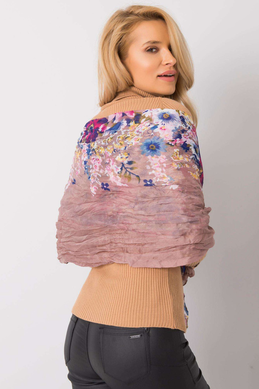 Šátek tmavě růžový