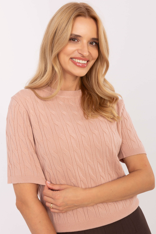 Svetr tmavě růžový