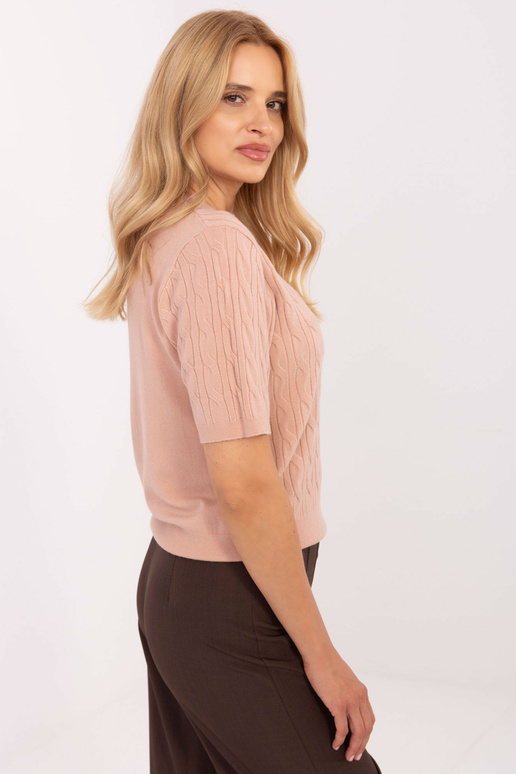 Svetr tmavě růžový