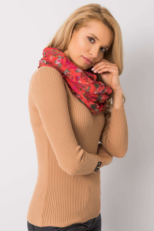 Šátek - korálový