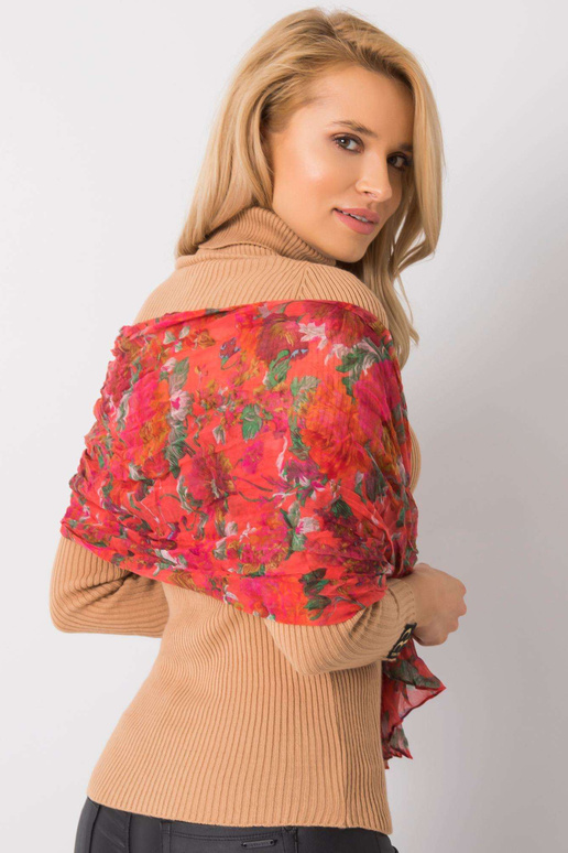 Šátek - korálový