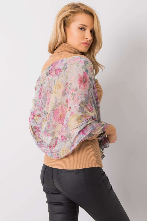 Šátek - světle šedý