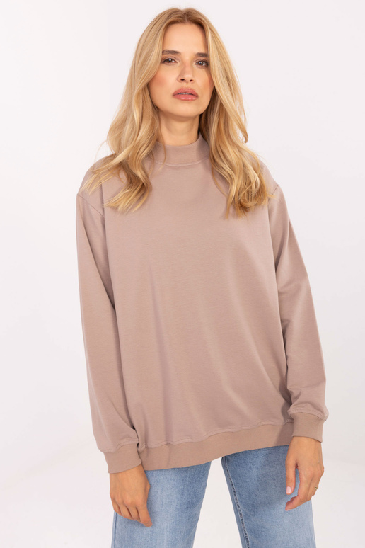 Tmavě béžový mikina