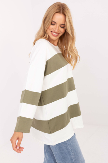 Halenka v khaki barvě