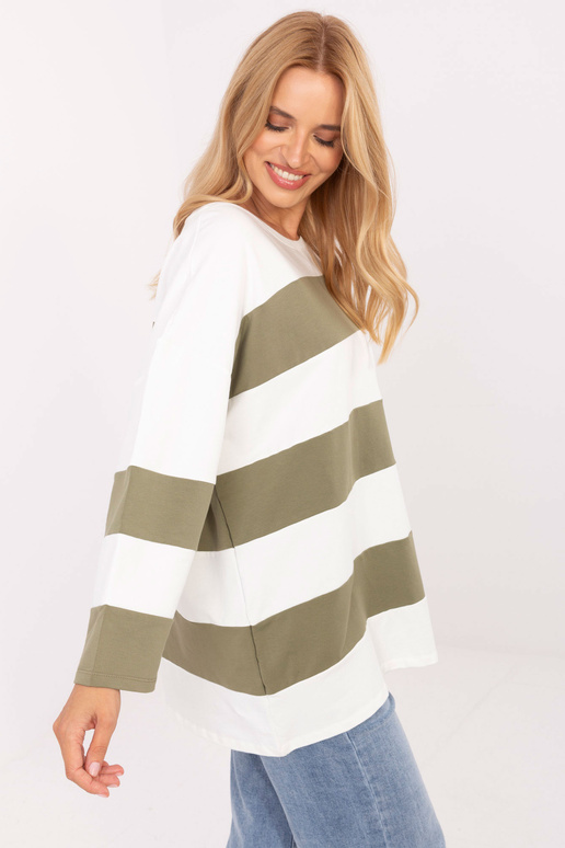 Halenka v khaki barvě