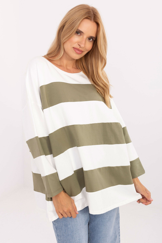 Halenka v khaki barvě