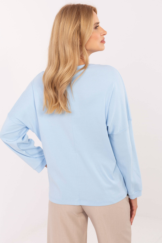 Světle modrá blůza