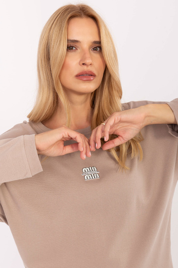 Tmavě písková blůza 2