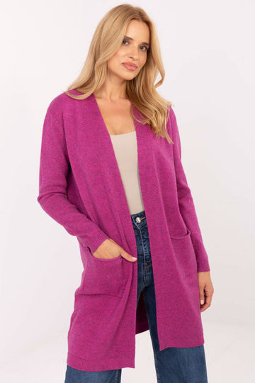 Kardigan - fuchsiová 2