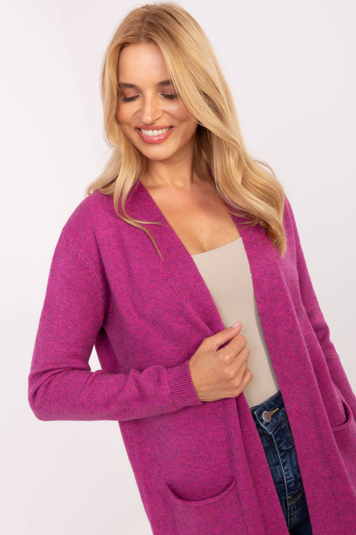 Kardigan - fuchsiová