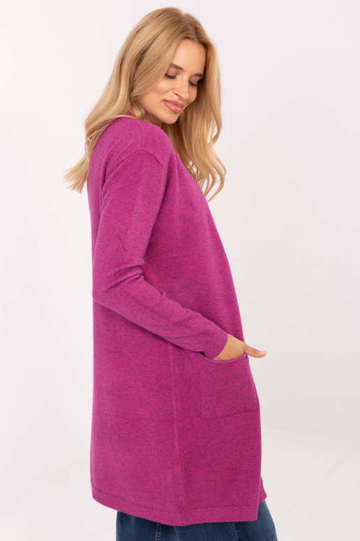 Kardigan - fuchsiová