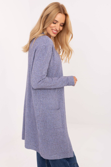 Světle fialový kardigan