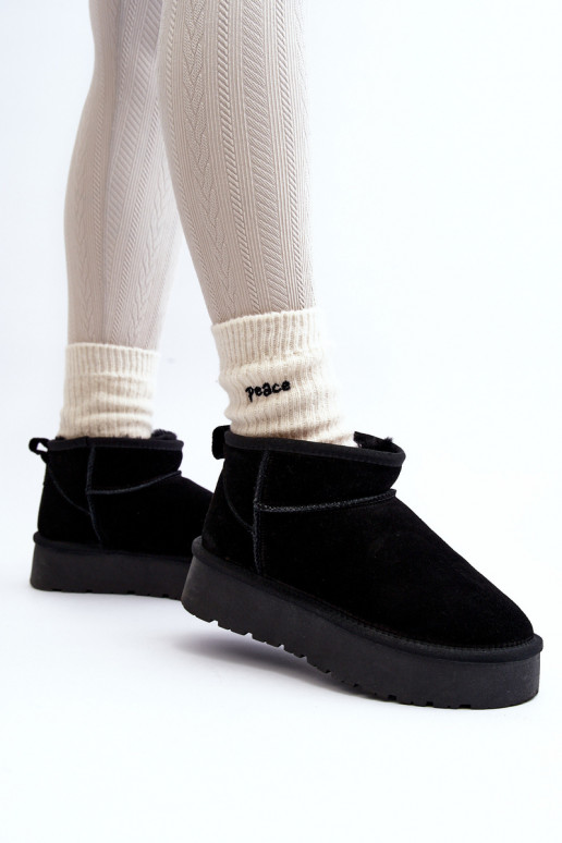  ze semiše  Sněhule Černé Nucca