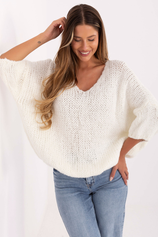 Svetr ecru