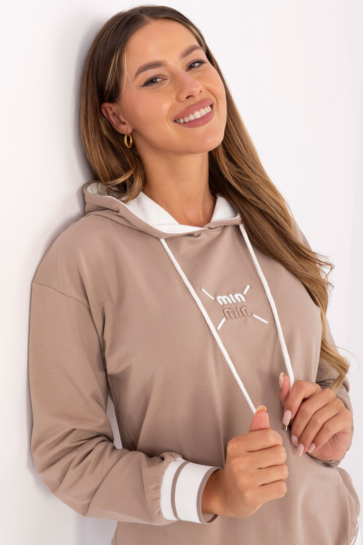 Tmavě písková blůza