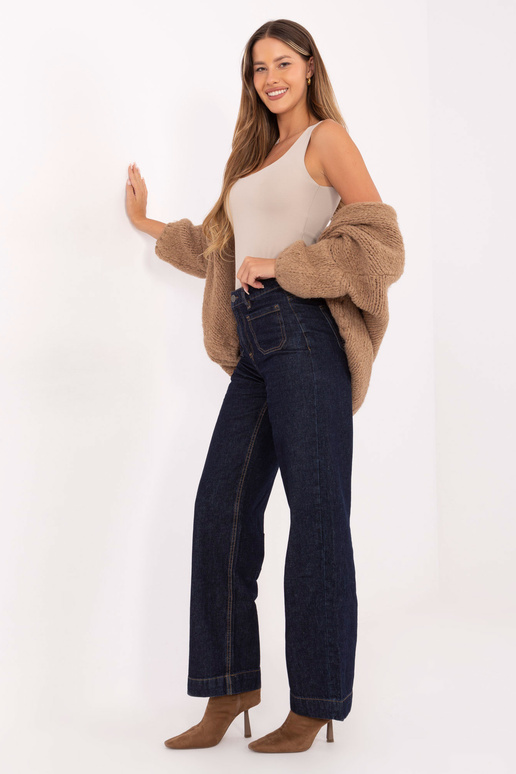 Tmavě modré kalhoty