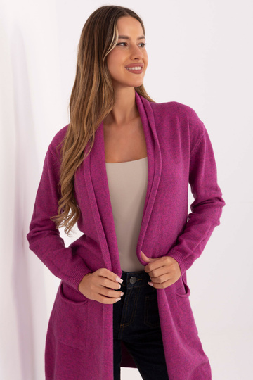 Kardigan fuchsiové barvy 2