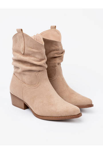 béžové Dámská obuv o klasycznym kroju 2