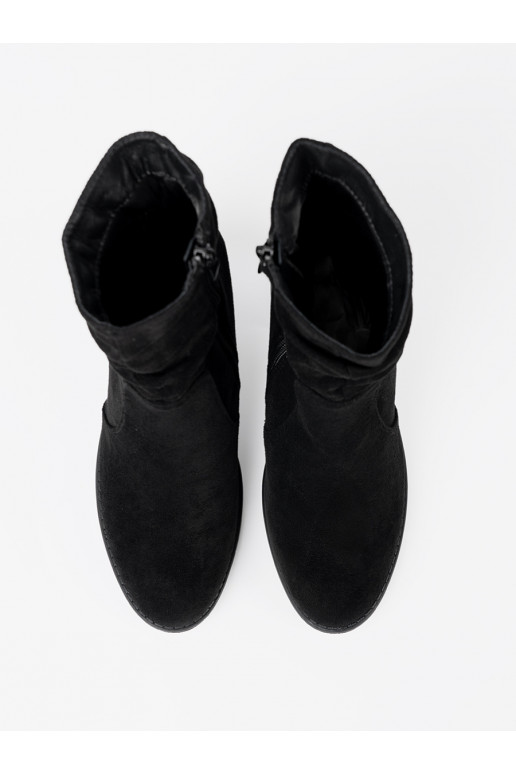 Elegantní styl boty Černé na podpatku 