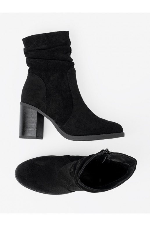 Elegantní styl boty Černé na podpatku 