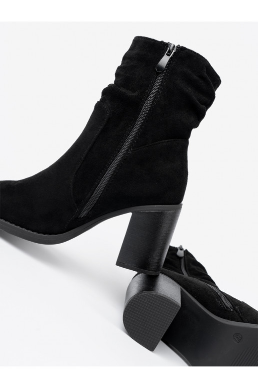 Elegantní styl boty Černé na podpatku 