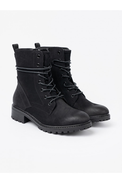  Černé Dámské boty z ozdobnym m