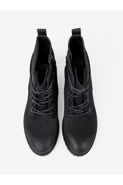  Černé Dámské boty z ozdobnym m