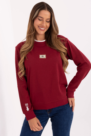 Svetr - burgundský 2