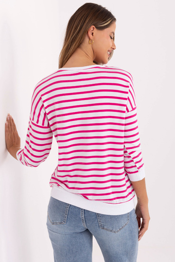 Halenka - bílo-růžová