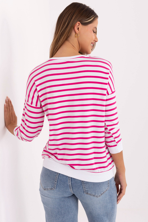 Halenka - bílo-růžová