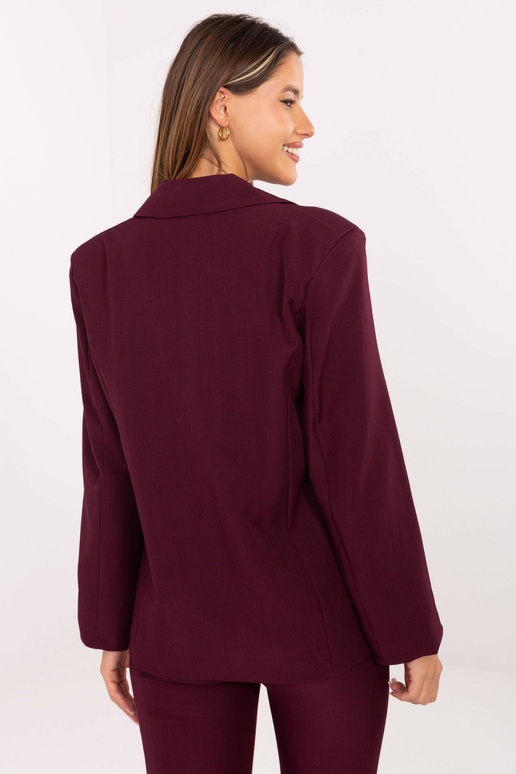 Pánský stylový sako - bordó