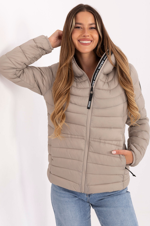 Bunda - tmavě béžová