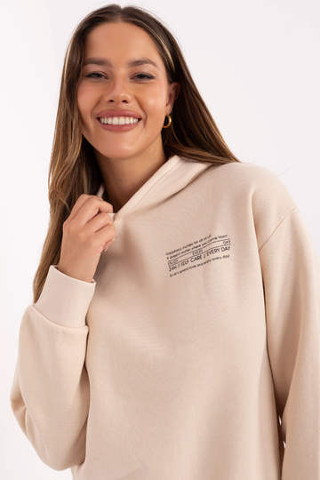 Světle písečný svetr