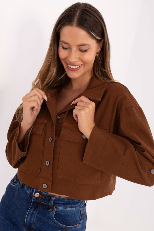 Světle hnědý sako