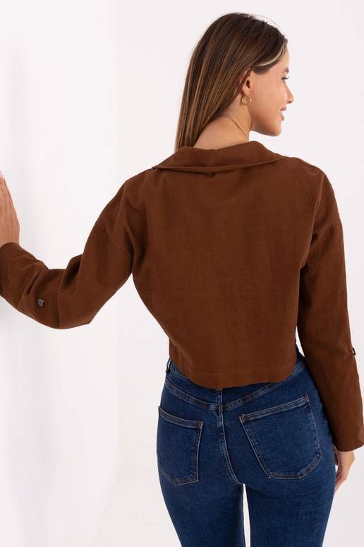 Světle hnědý sako