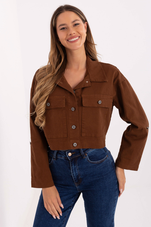 Světle hnědý sako