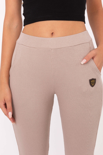 Béžové sportovní kalhoty