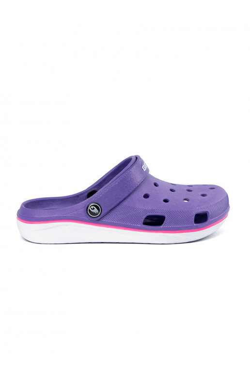 Barva fialová boty typu Crocs Barva fialová boty typu Crocs