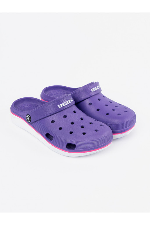 Barva fialová boty typu Crocs Barva fialová boty typu Crocs