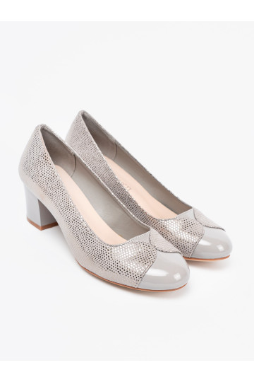 šedá vysoké podpatky ze m zdobieniem 2